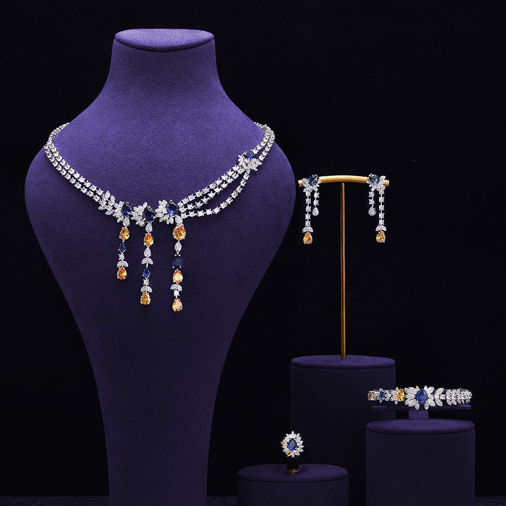 Women Fashion Uae - Fashion Women Party Jewelry Set Dubai