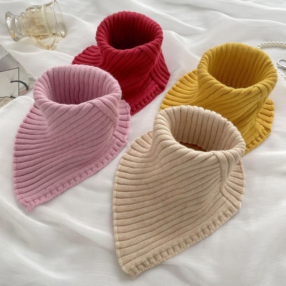 Turtleneck Bodysuit - Warmer Detachable Winter Windproof Scarf Knitted