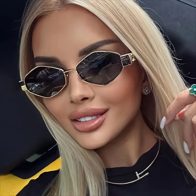 Women'S Fashion Eyeglasses - Vintage Punk Style Sunglasses Men Retro