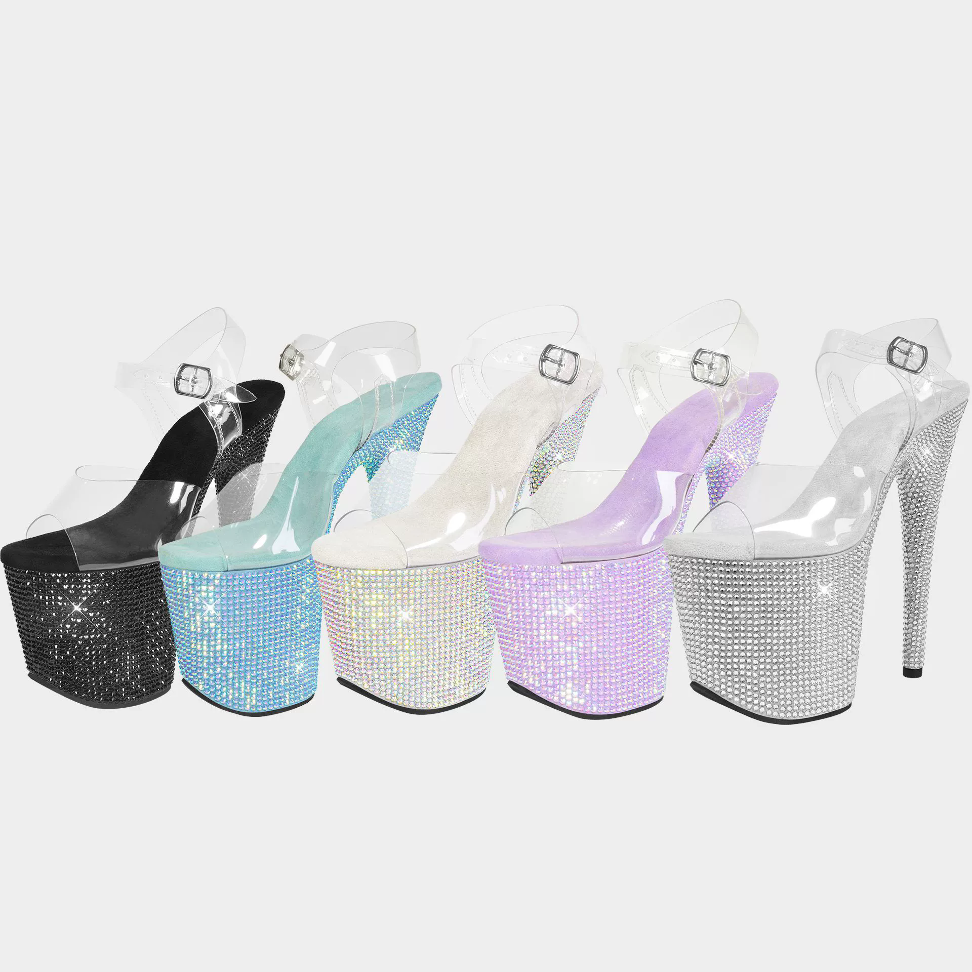 Women'S Fashion Show - 20cm 8Inches Diamond Stripper Pole Dance