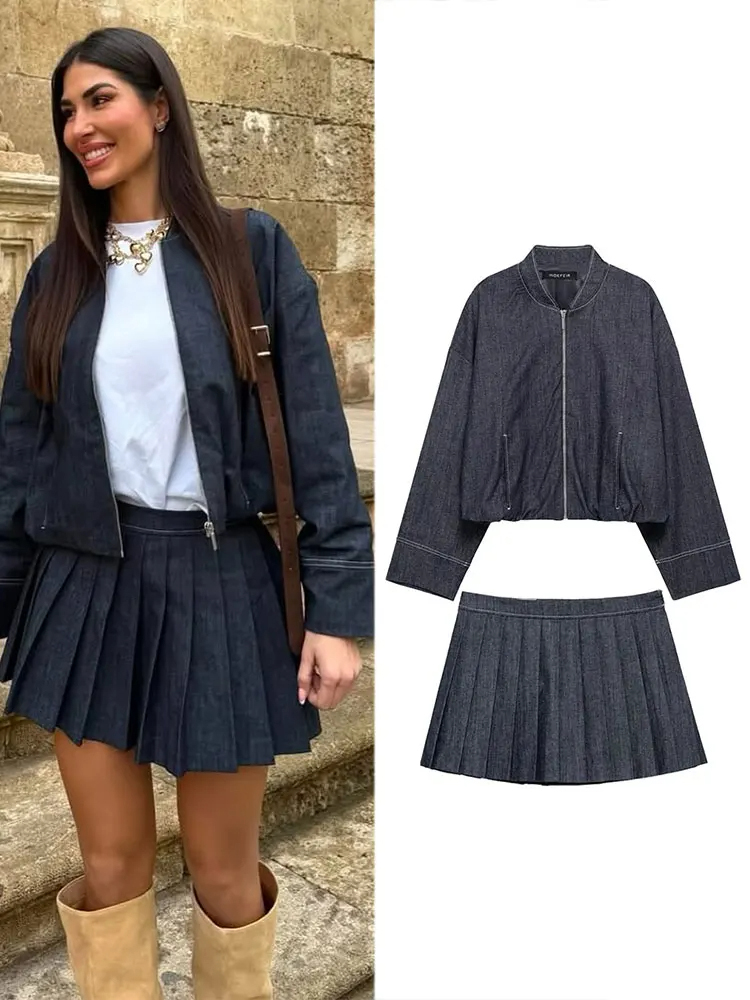 Women'S Fashion Denim Jacket - HH 2025 Women's Fashion Denim Jacket