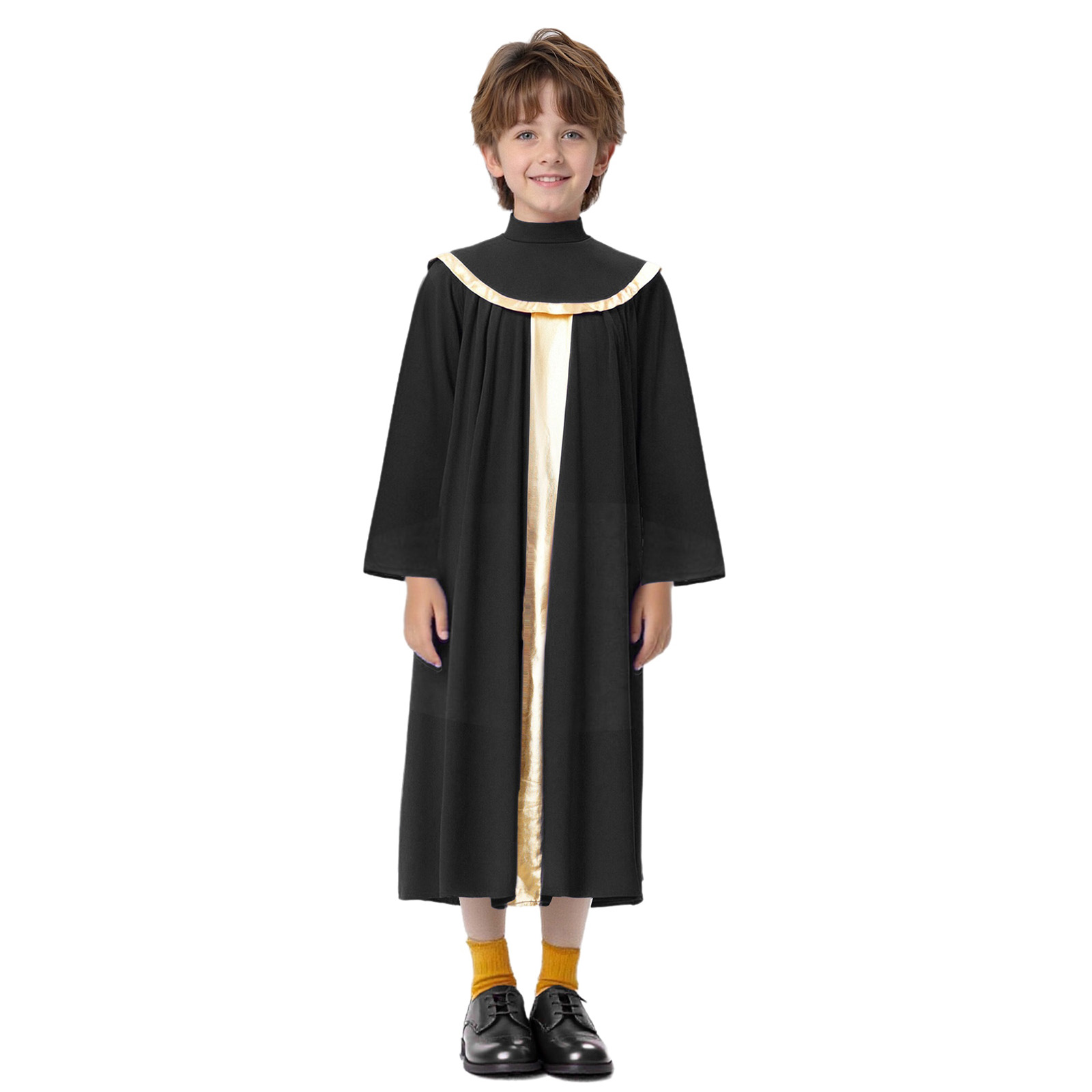 Turtleneck Bodysuit - Boys Girls Church Choir Robe Christian