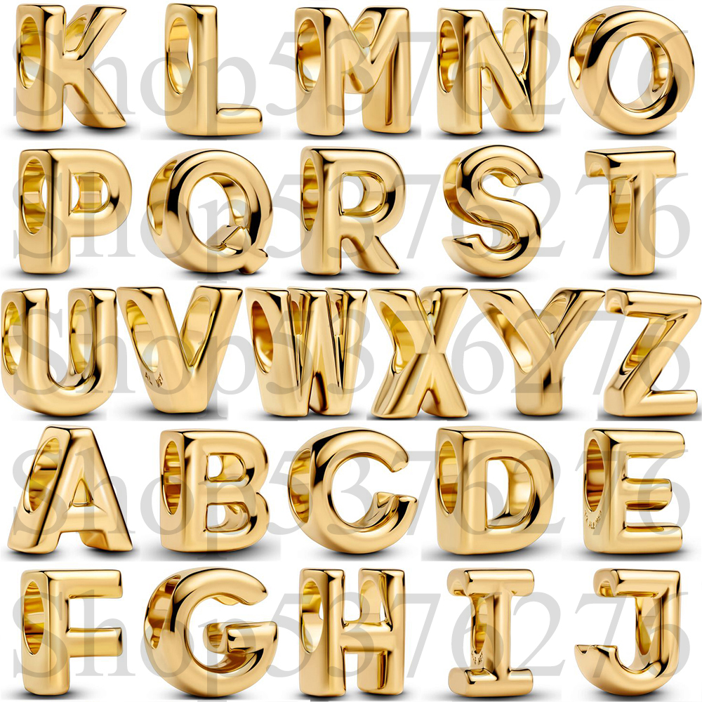 Women'S Fashion From The 20S - 2025 925 Sterling Silver Bead Letter