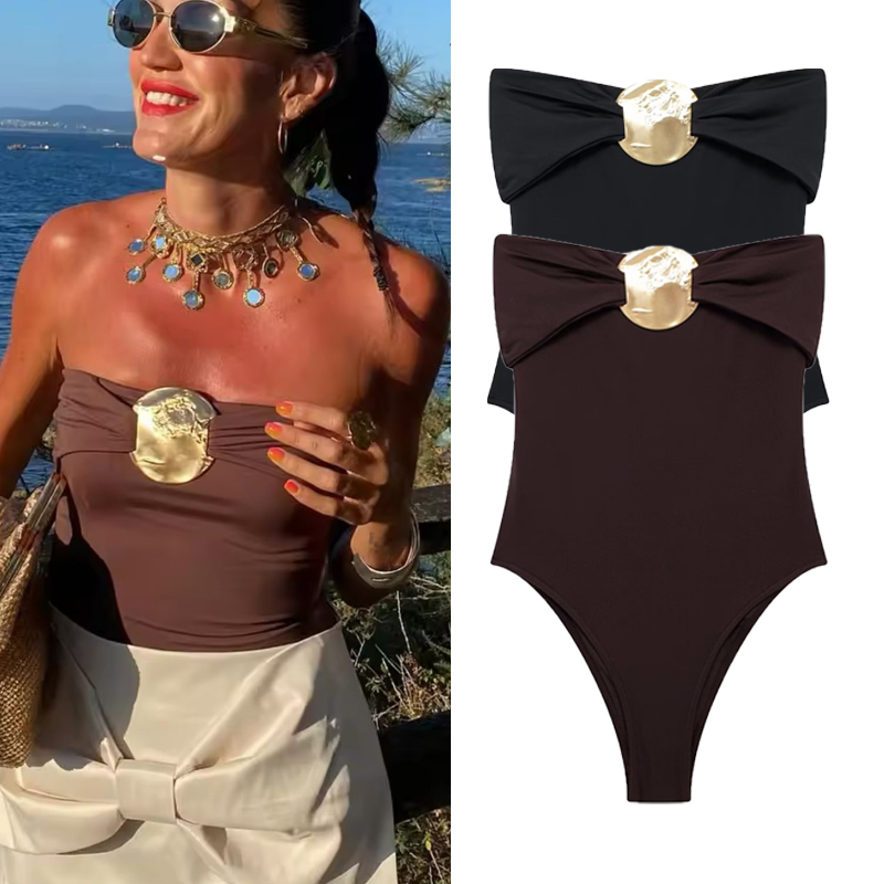 Corset Top Boned - HXAO 2024 Woman Sexy Tops Bow