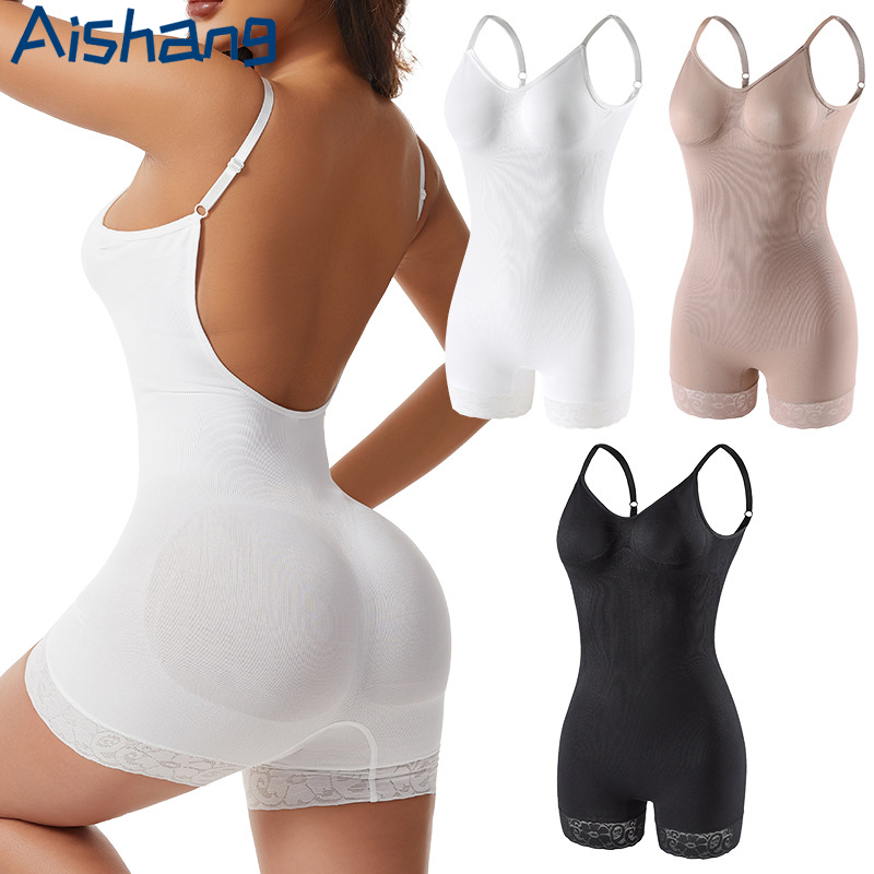 Seamless Bodysuit for Women Tu - Corset Top Boned บทวิจารณ์และราคา