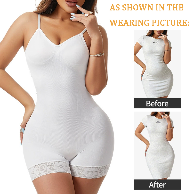 Seamless Bodysuit for Women Tu - Corset Top Boned บทวิจารณ์และราคา