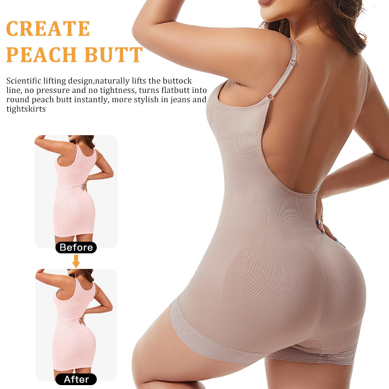 Seamless Bodysuit for Women Tu - Corset Top Boned บทวิจารณ์และราคา