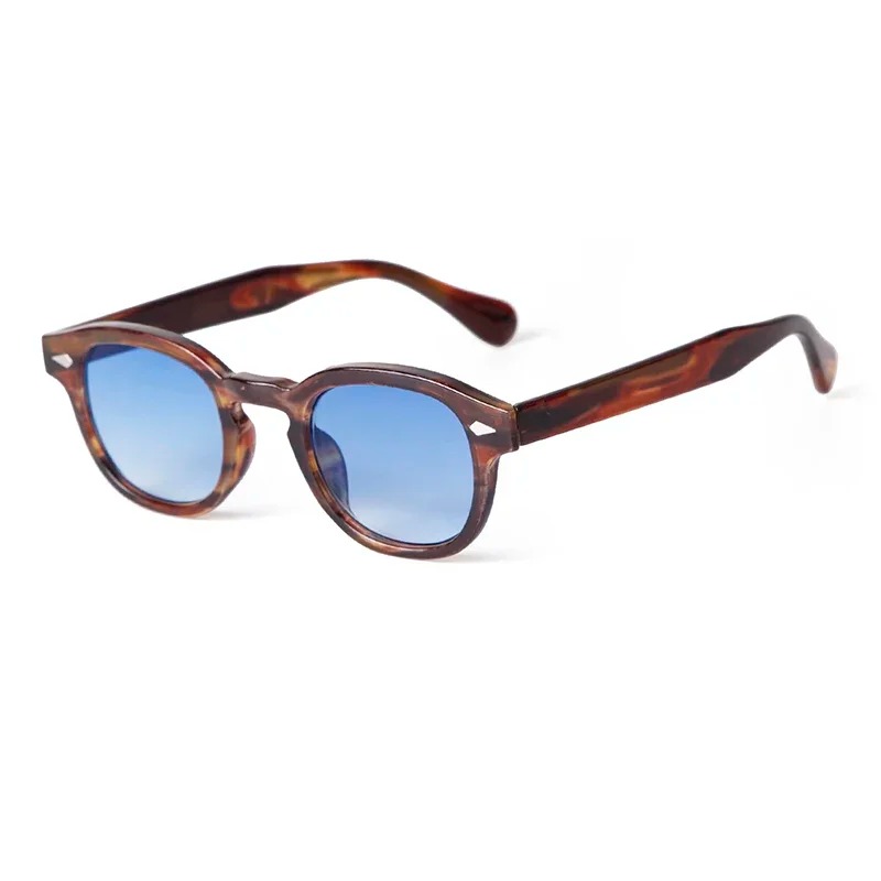 Fashion Transparent Blue Round - Women'S Fashion Eyeglasses บทวิจารณ์และราคา