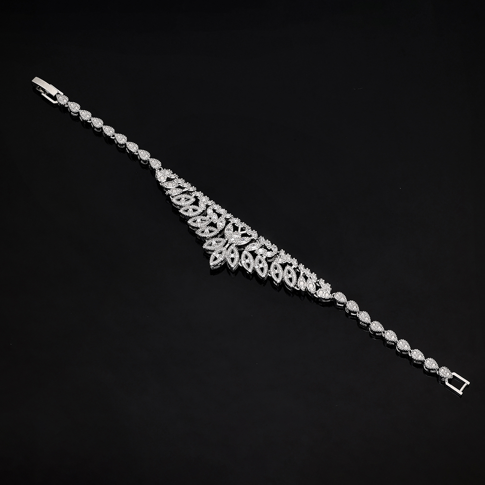 Trendy 4 Pieces Bride Zirconia - Women Fashion Uae บทวิจารณ์และราคา