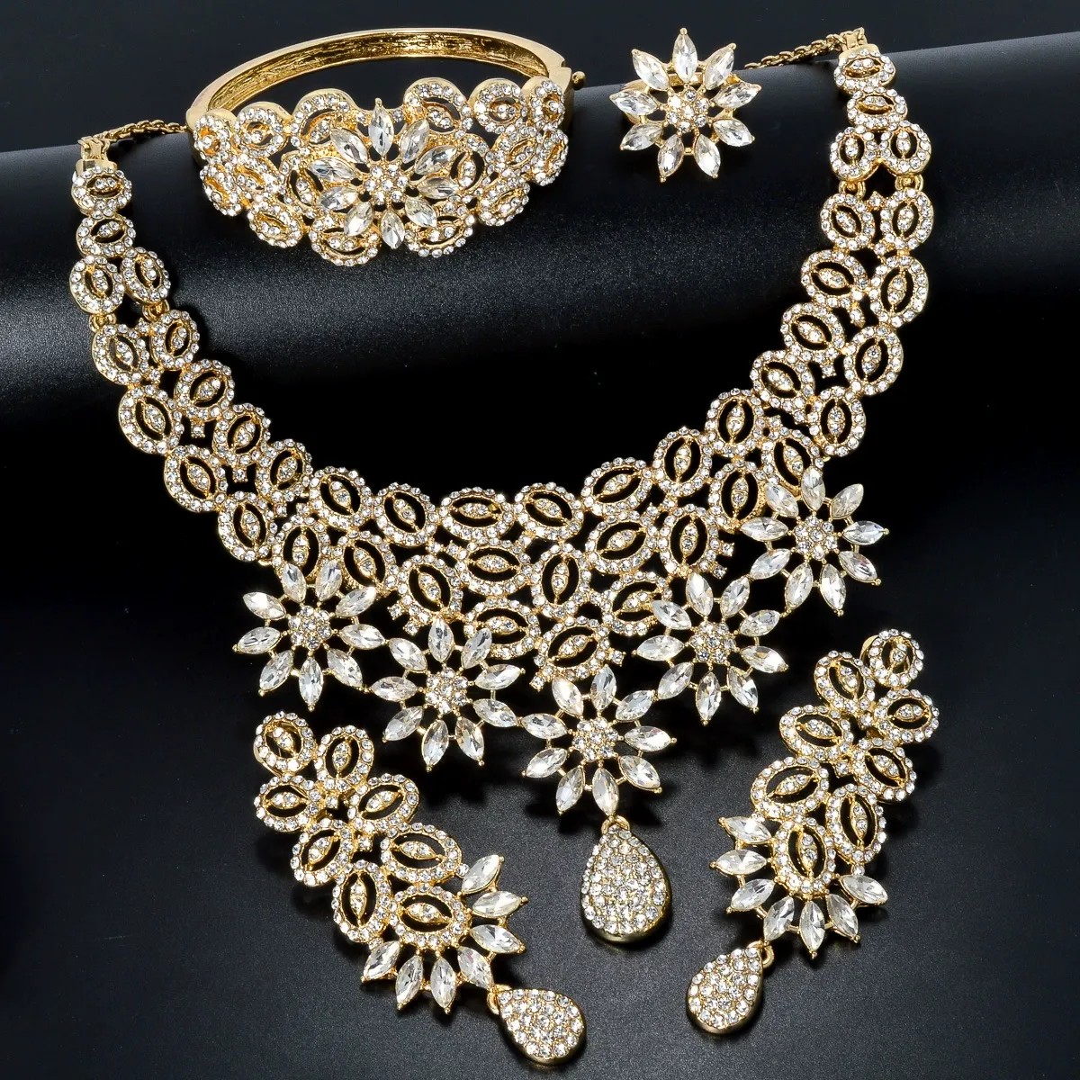 Nigeria Dubai Rihinestone Wedd - Women Fashion Uae บทวิจารณ์และราคา