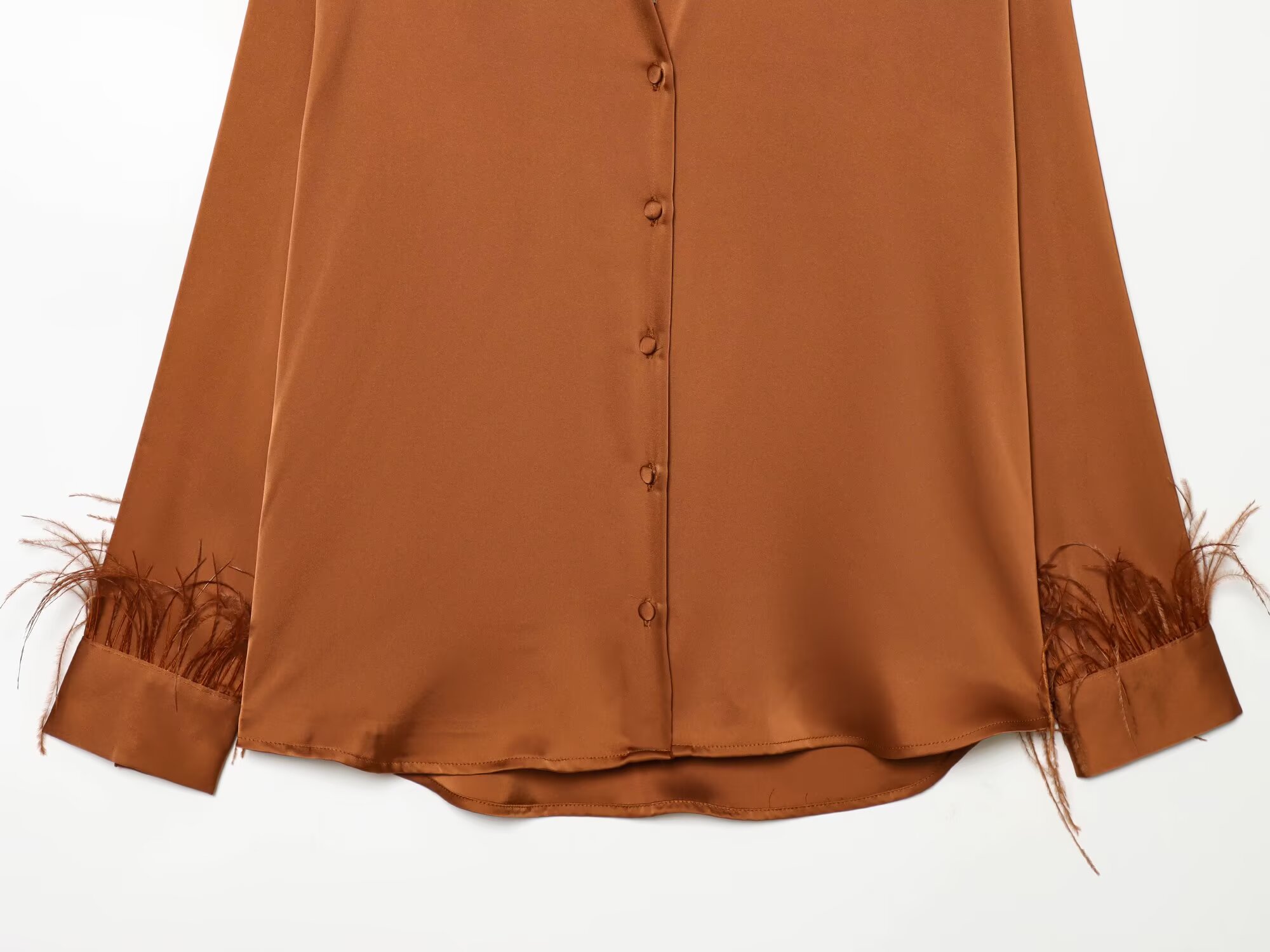 KONDALA Vintage Solid Orange T - Women'S Fashion Trends Fall 2025 บทวิจารณ์และราคา