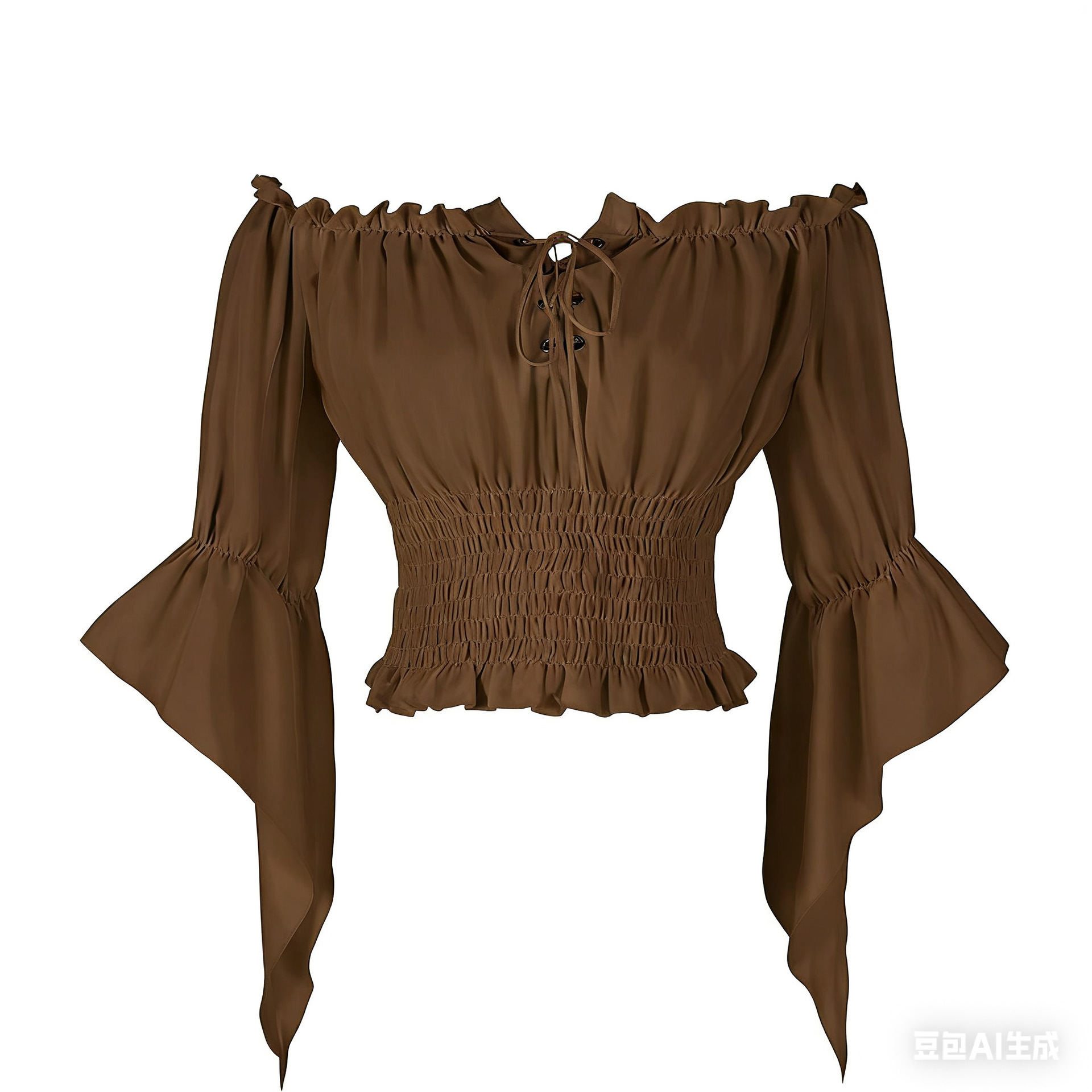 Renaissance Medieval Aristocra - Corset Top Boned บทวิจารณ์และราคา