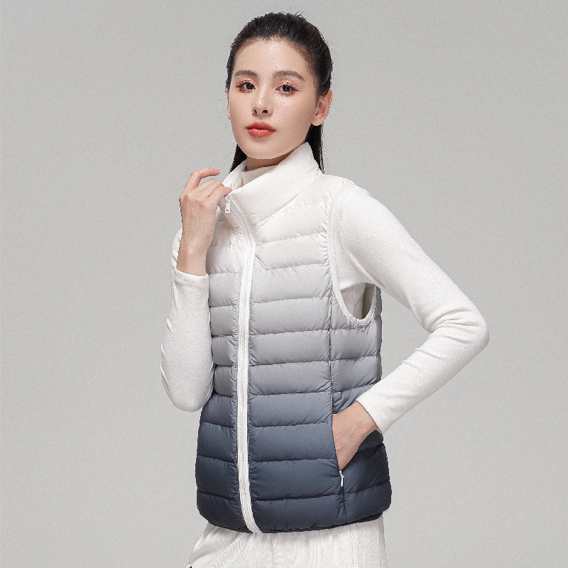 Women Fashion Gradient Ultra L - Puffer Vest Fashion Women บทวิจารณ์และราคา