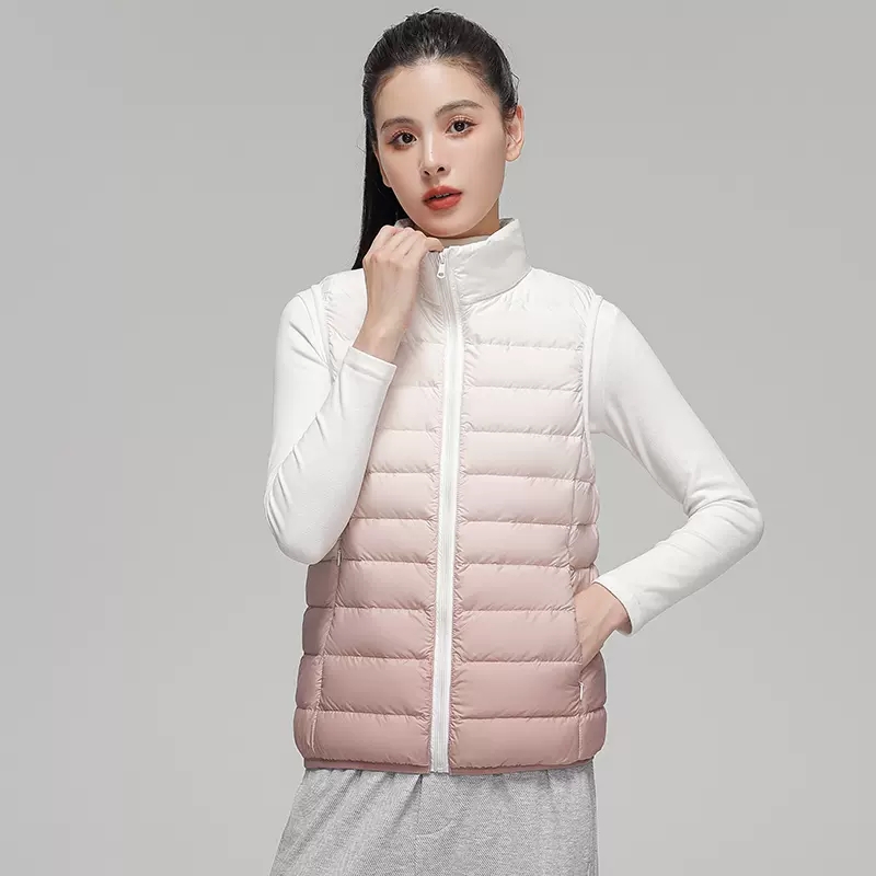 Women Fashion Gradient Ultra L - Puffer Vest Fashion Women บทวิจารณ์และราคา
