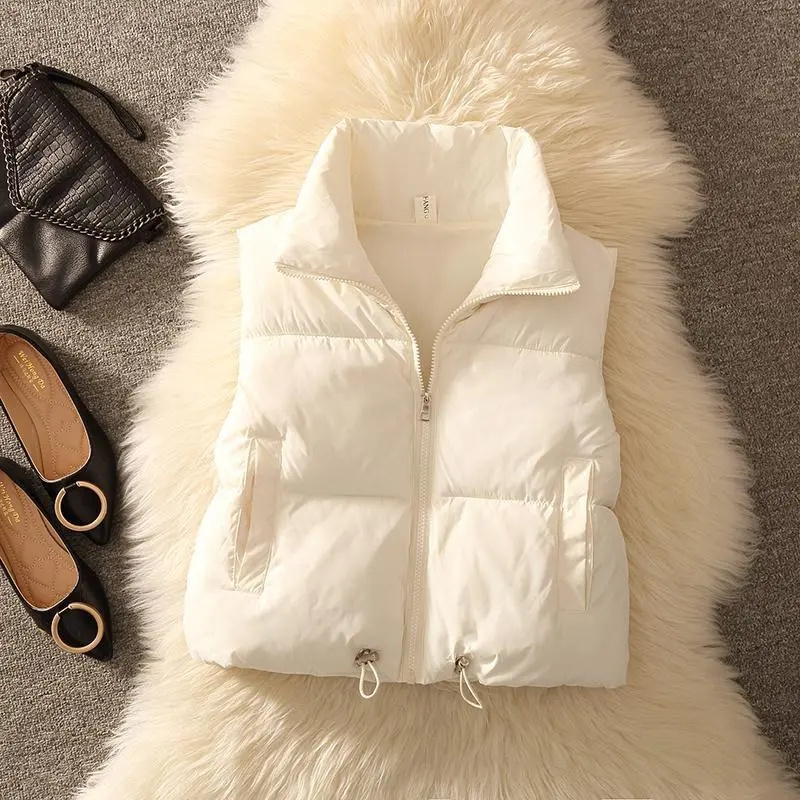 Women's Padded Puffer Sleevele - Puffer Vest Fashion Women บทวิจารณ์และราคา