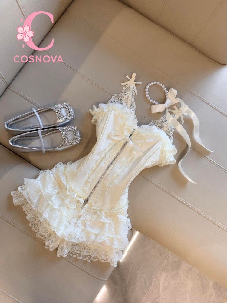 Cute Desire Lace Bustier Top H - Lace Trim Cami บทวิจารณ์และราคา