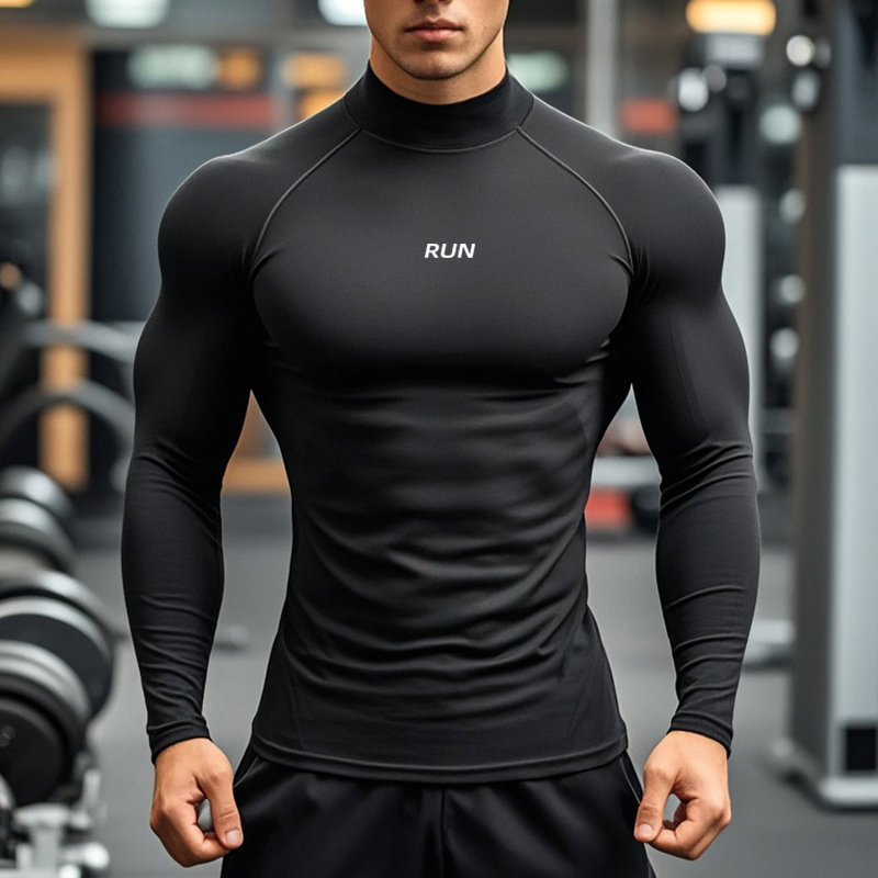 Men's Running Turtleneck Quick - Turtleneck Bodysuit บทวิจารณ์และราคา