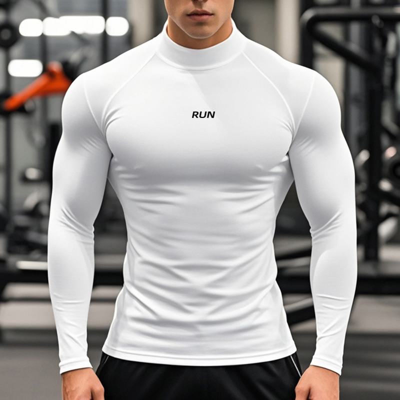 Men's Running Turtleneck Quick - Turtleneck Bodysuit บทวิจารณ์และราคา