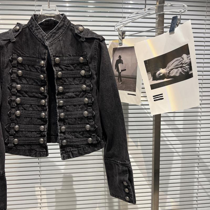 2026 Autumn New Fashion Metal  - Women'S Fashion Denim Jacket บทวิจารณ์และราคา
