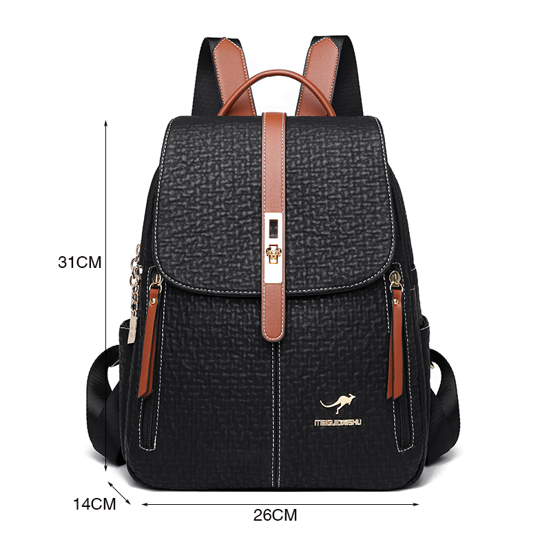 Fashion Backpacks Female High  - Women Fashion Online บทวิจารณ์และราคา