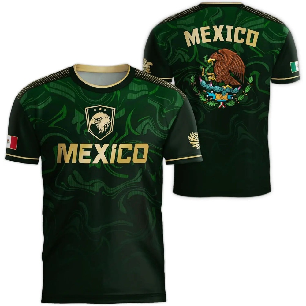 2026 Mexico National Flag Prin - Women And Men Fashion บทวิจารณ์และราคา