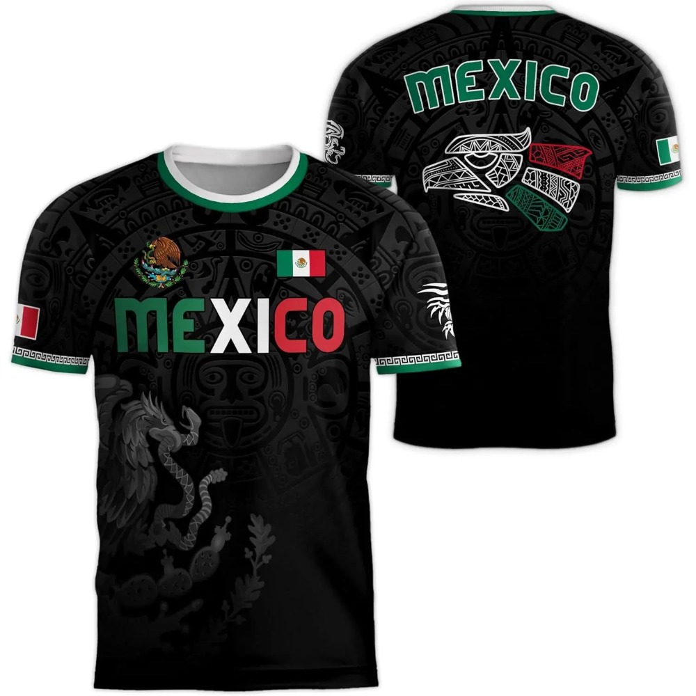 2026 Mexico National Flag Prin - Women And Men Fashion บทวิจารณ์และราคา