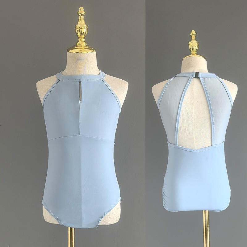 Ballet Leotard Sleeveless High - Turtleneck Bodysuit บทวิจารณ์และราคา