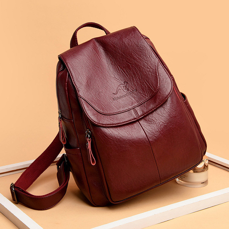 9 Color Women Soft Leather Bac - Women Fashion Online บทวิจารณ์และราคา