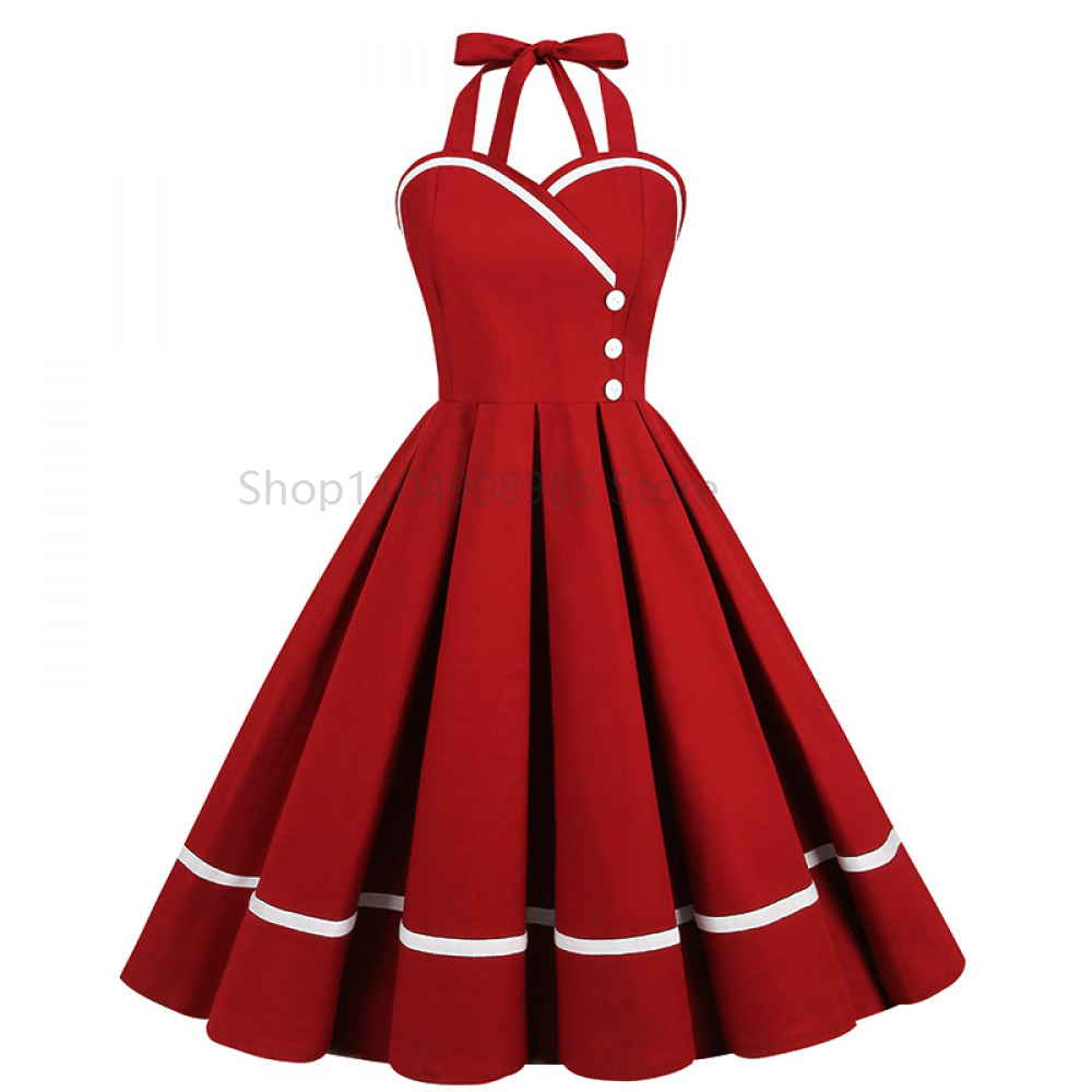 Retro Dress Women Elegant Fash - Women'S Fashion In The 60S บทวิจารณ์และราคา
