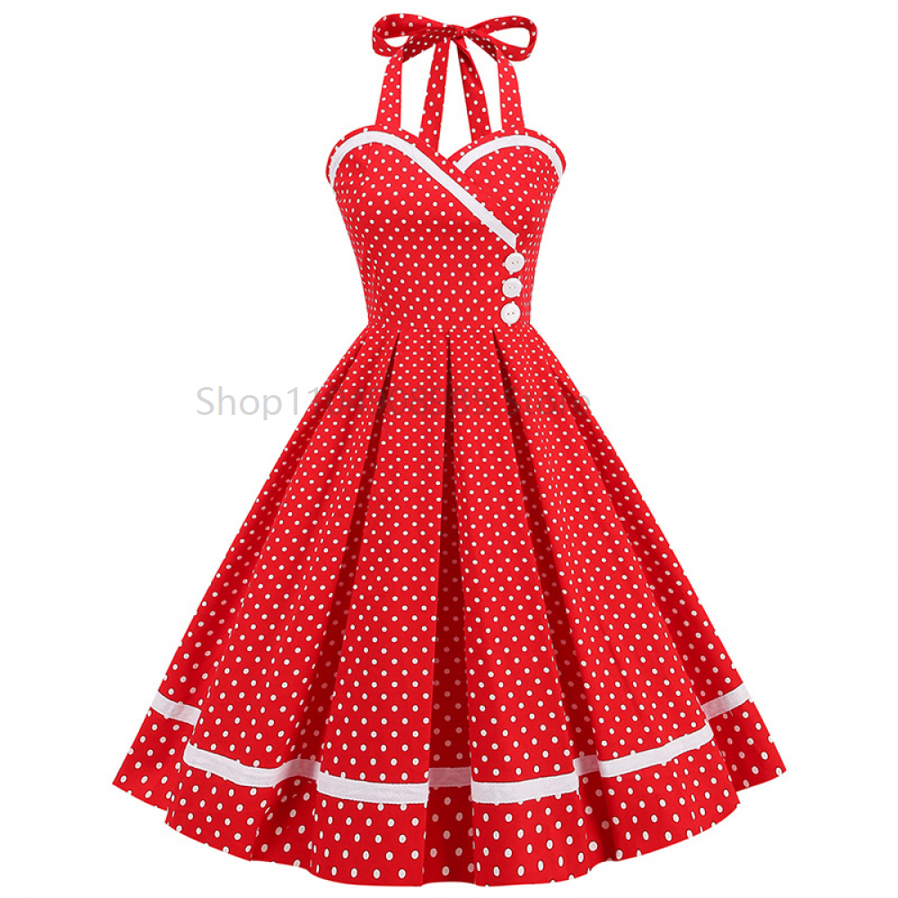 Retro Dress Women Elegant Fash - Women'S Fashion In The 60S บทวิจารณ์และราคา