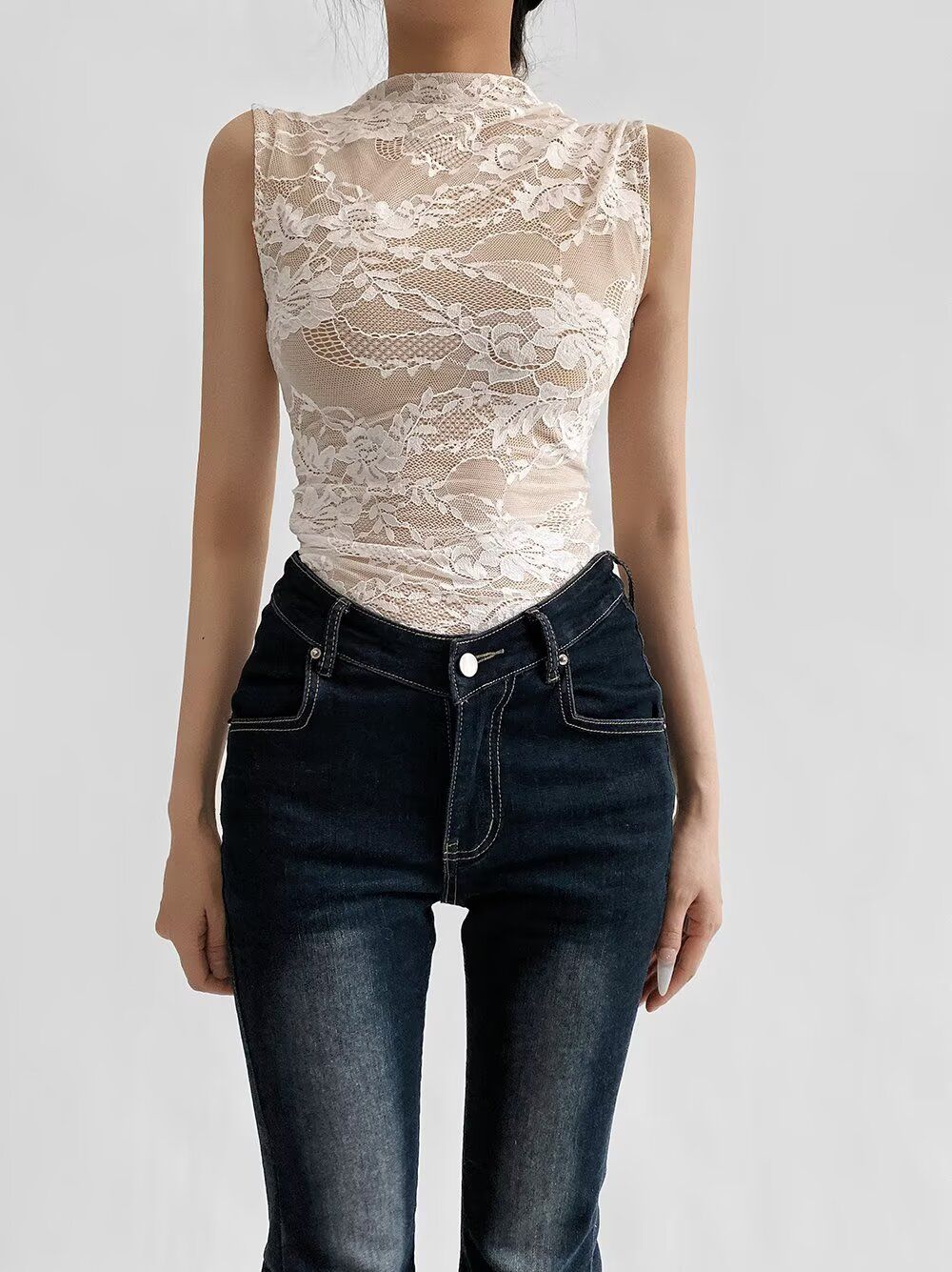 Bodysuits Sexy Women Womens Th - Turtleneck Bodysuit บทวิจารณ์และราคา
