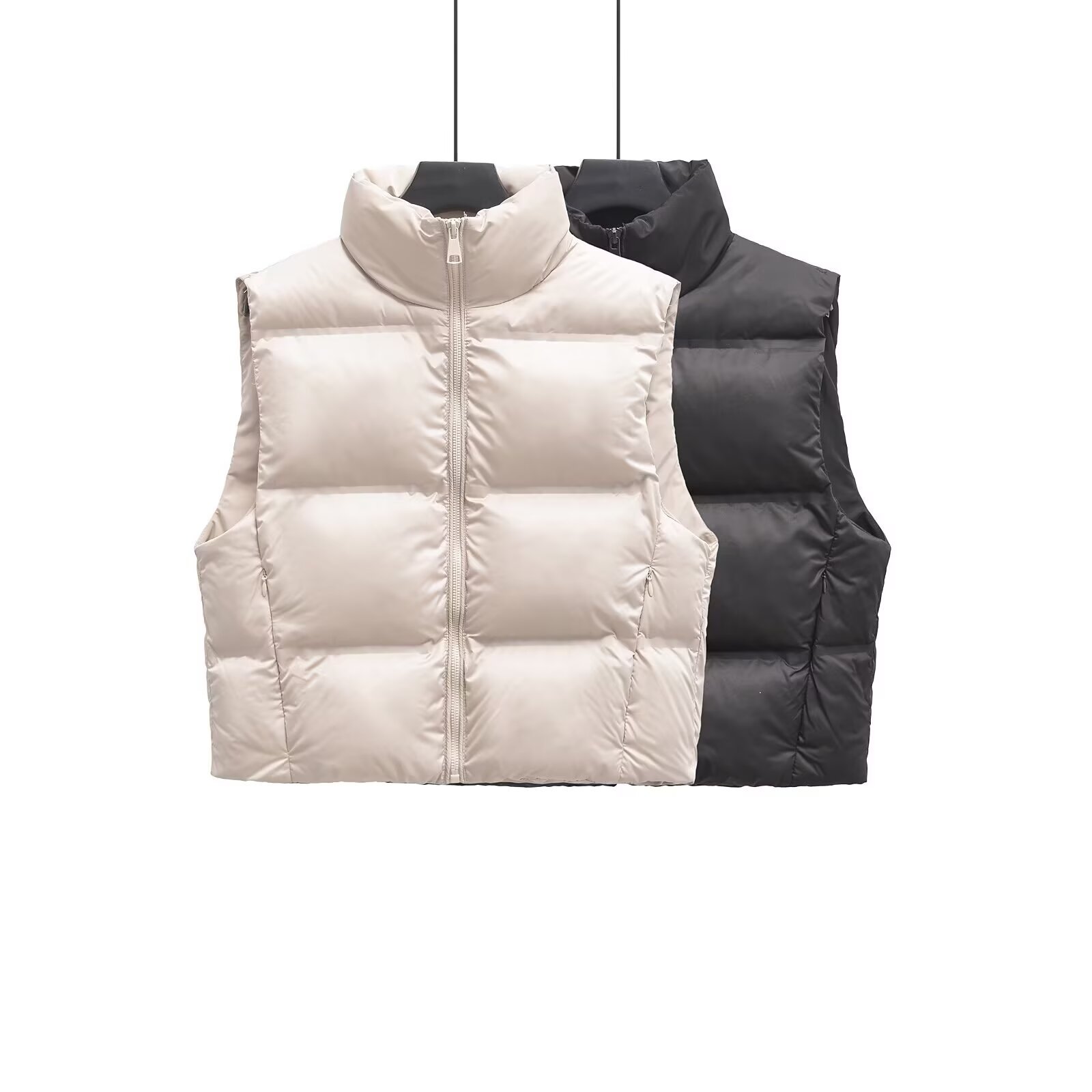 Women's Fashion Casual Loose D - Puffer Vest Fashion Women บทวิจารณ์และราคา