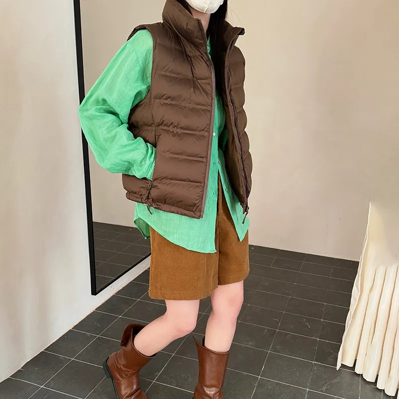 2025 New Puff Vest Women Winte - Puffer Vest Fashion Women บทวิจารณ์และราคา