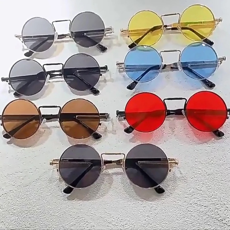 Vintage Metal Frame Round Sung - Women'S Fashion Eyewear บทวิจารณ์และราคา