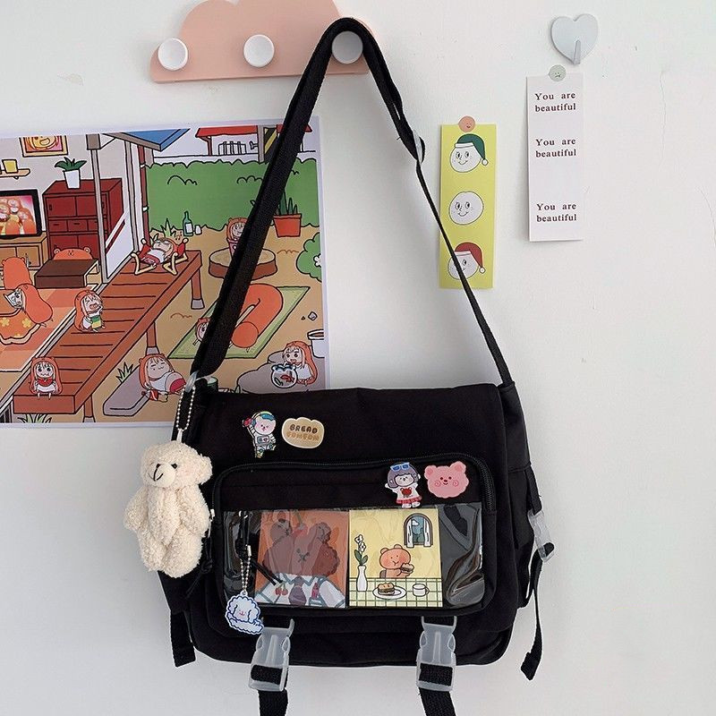 Waterproof Nylon Crossbody Bag - Women Fashion Online บทวิจารณ์และราคา