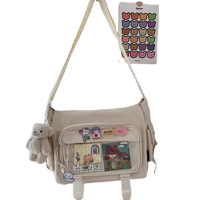 Waterproof Nylon Crossbody Bag - Women Fashion Online บทวิจารณ์และราคา