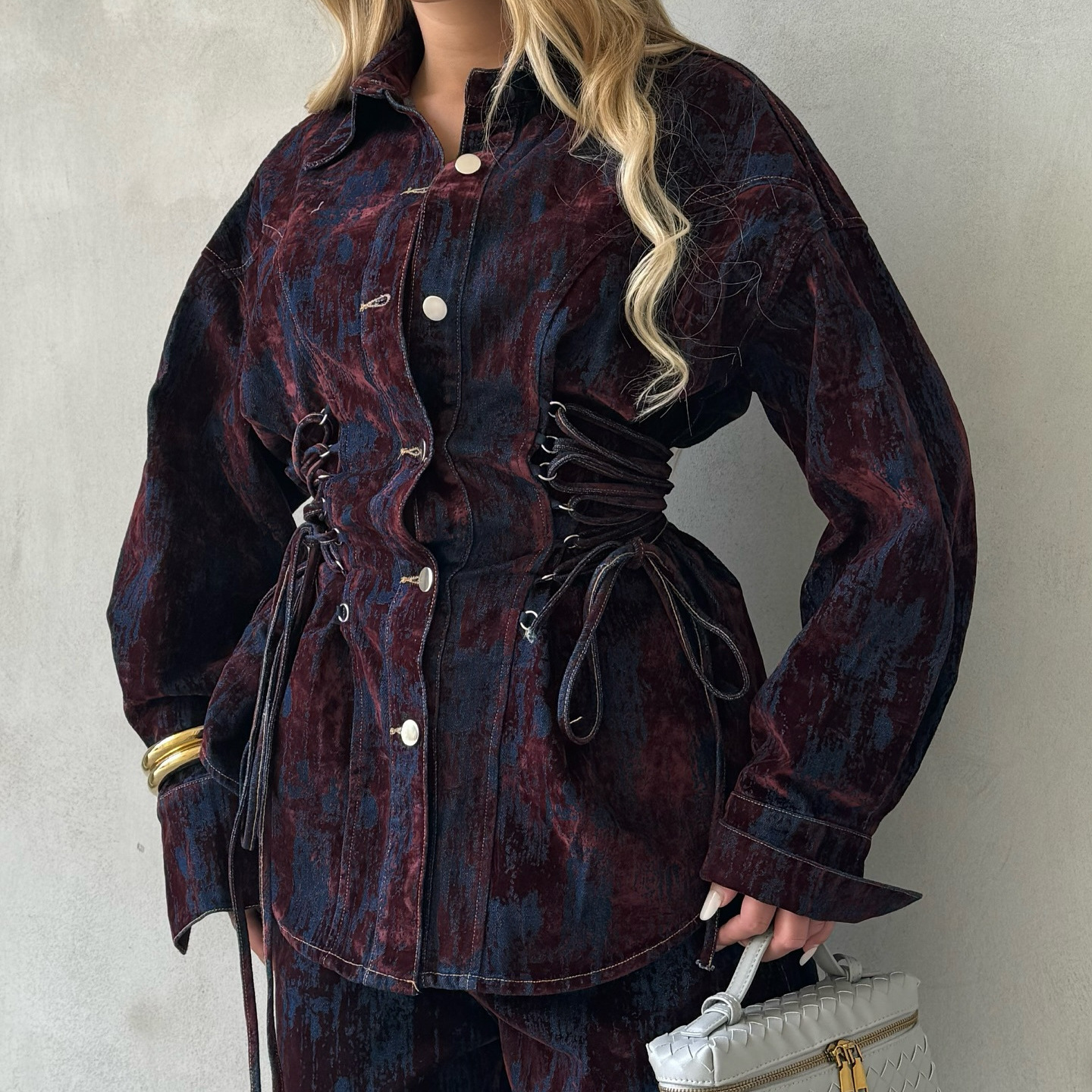 Women's Design Sense Drawstrin - Women'S Fashion Denim Jacket บทวิจารณ์และราคา