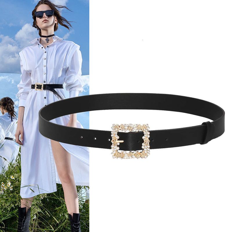 Rhinestone Buckle Belt Western - Women'S Fashion Trends Fall 2025 บทวิจารณ์และราคา