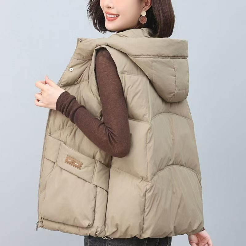 Winter 2026 Fashionable Oversi - Puffer Vest Fashion Women บทวิจารณ์และราคา