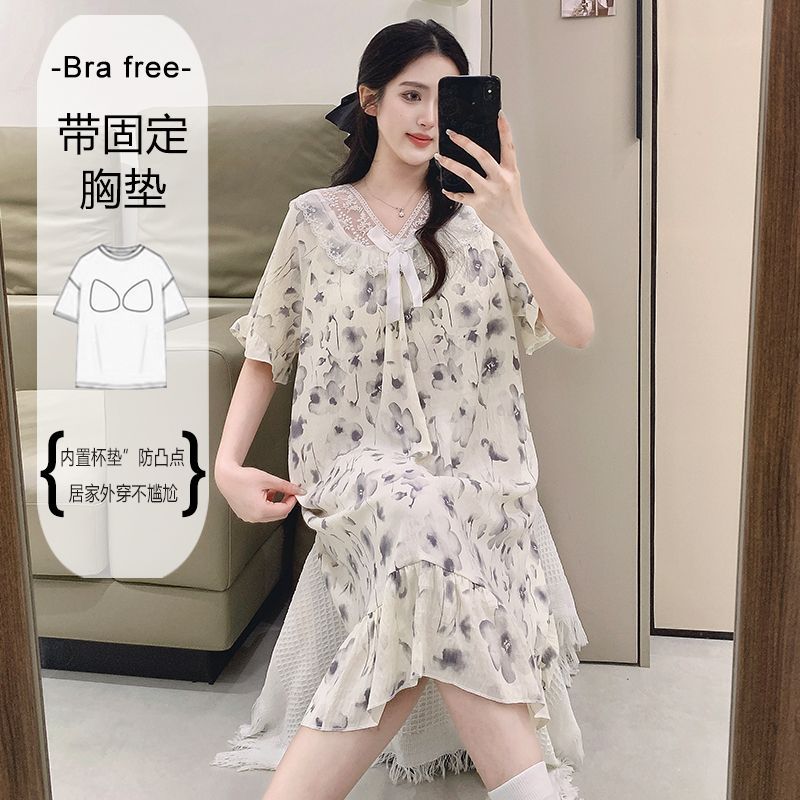 Plus Size Sweet Floral Print N - Women Fashion Images บทวิจารณ์และราคา