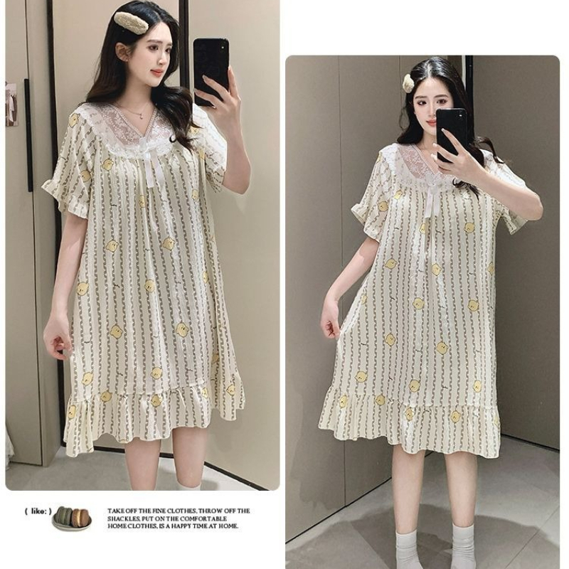Plus Size Sweet Floral Print N - Women Fashion Images บทวิจารณ์และราคา
