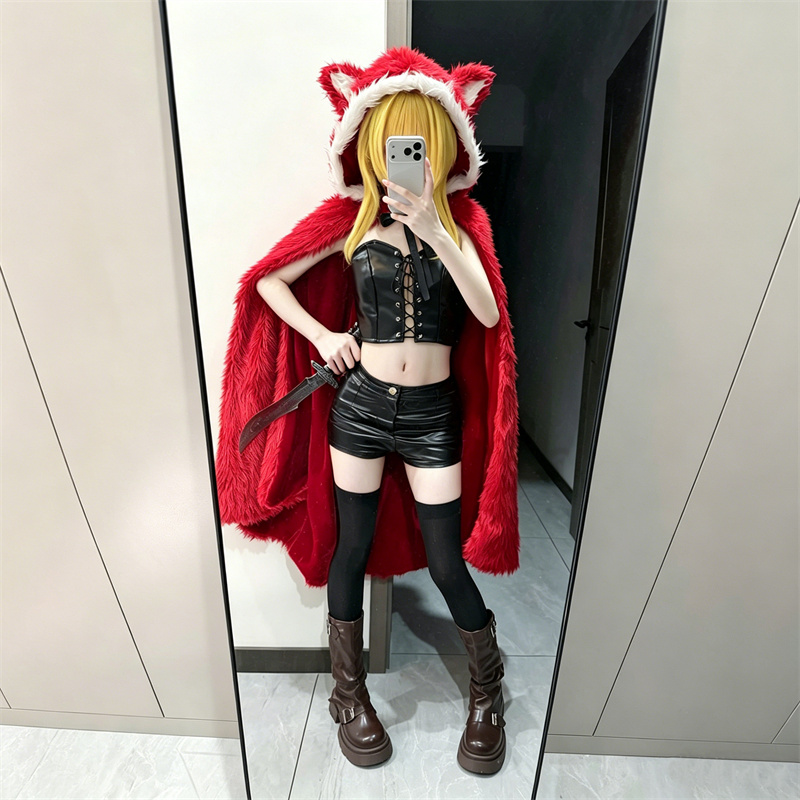 Game Black Souls Cosplay Cloak - Corset Top Boned บทวิจารณ์และราคา
