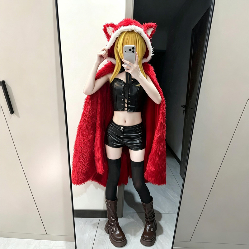 Game Black Souls Cosplay Cloak - Corset Top Boned บทวิจารณ์และราคา