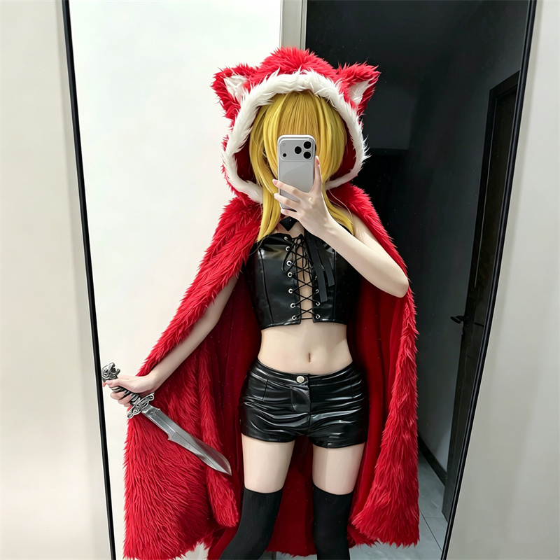 Game Black Souls Cosplay Cloak - Corset Top Boned บทวิจารณ์และราคา