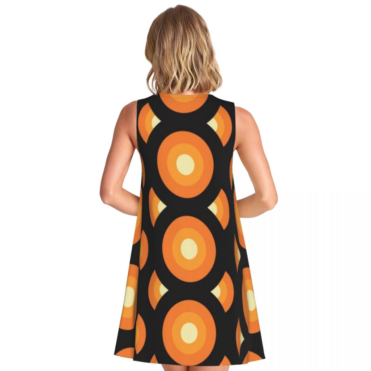 Retro 60s 70s Geometric Patter - Women'S Fashion In The 60S บทวิจารณ์และราคา