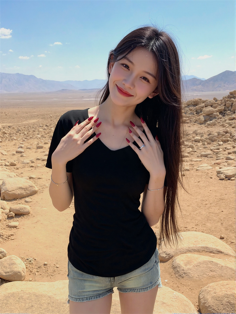 Short Sleeve T-Shirts Black Wo - Women'S Fashion Trends Fall 2025 บทวิจารณ์และราคา
