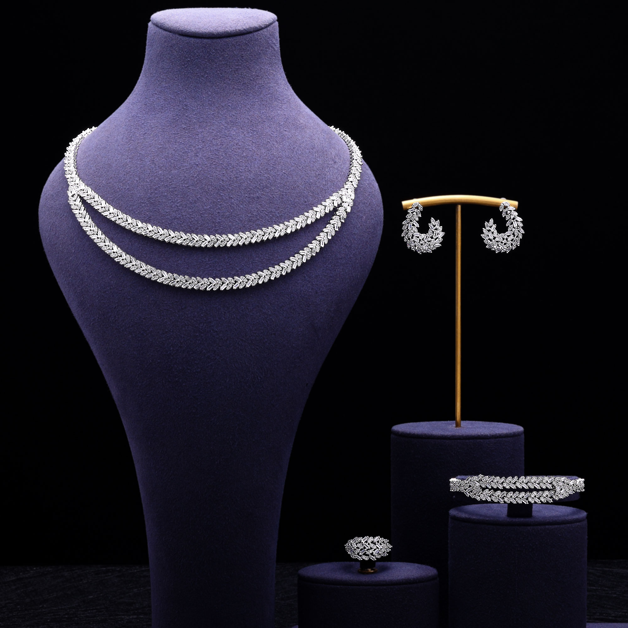 Luxury Elegant Bridal Jewelry  - Women Fashion Uae บทวิจารณ์และราคา