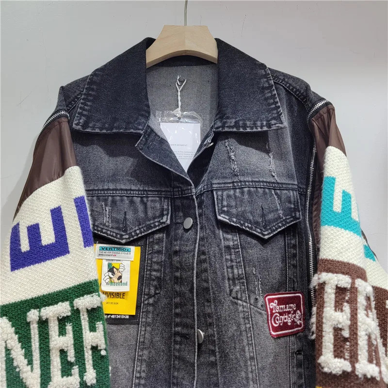 Women Denim Jacket  Autumn Fas - Women'S Fashion Denim Jacket บทวิจารณ์และราคา