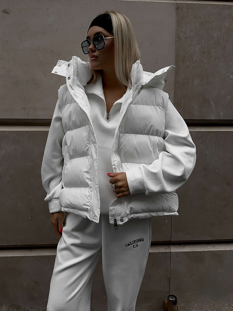 Women's Autumn Winter Sleevele - Puffer Vest Fashion Women บทวิจารณ์และราคา