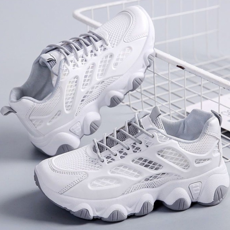 Breathable Mesh Chunky Sneaker - Women'S Fashion Show บทวิจารณ์และราคา